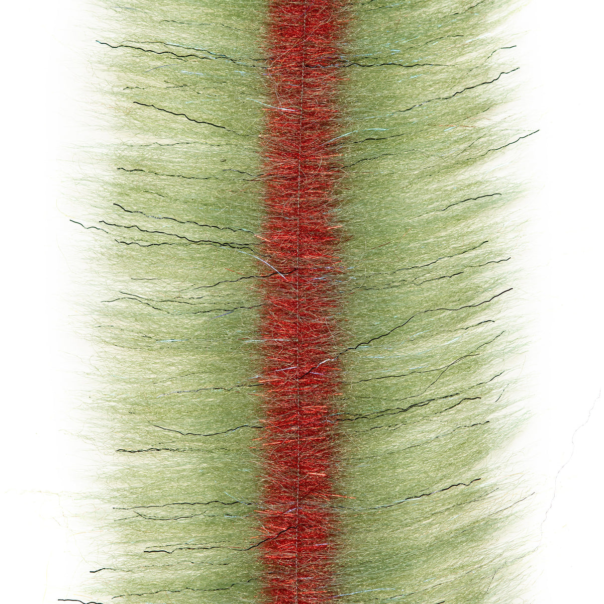 EP ZE Brush 3.5" - 2 Pack Lt Olive Chenilles, Body Materials