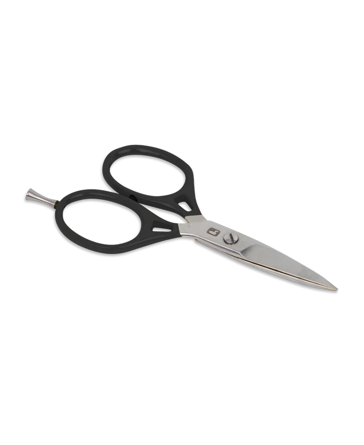 Loon Black Ergo Prime Scissors 6" w/ Precision Peg