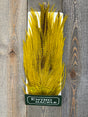 Ewing Bleached Ewing Saddles Yellow Chartruese Streamer Feathers