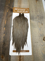Ewing Dry Fly Cape White Dyed Med. Dun Dry Fly Hackle