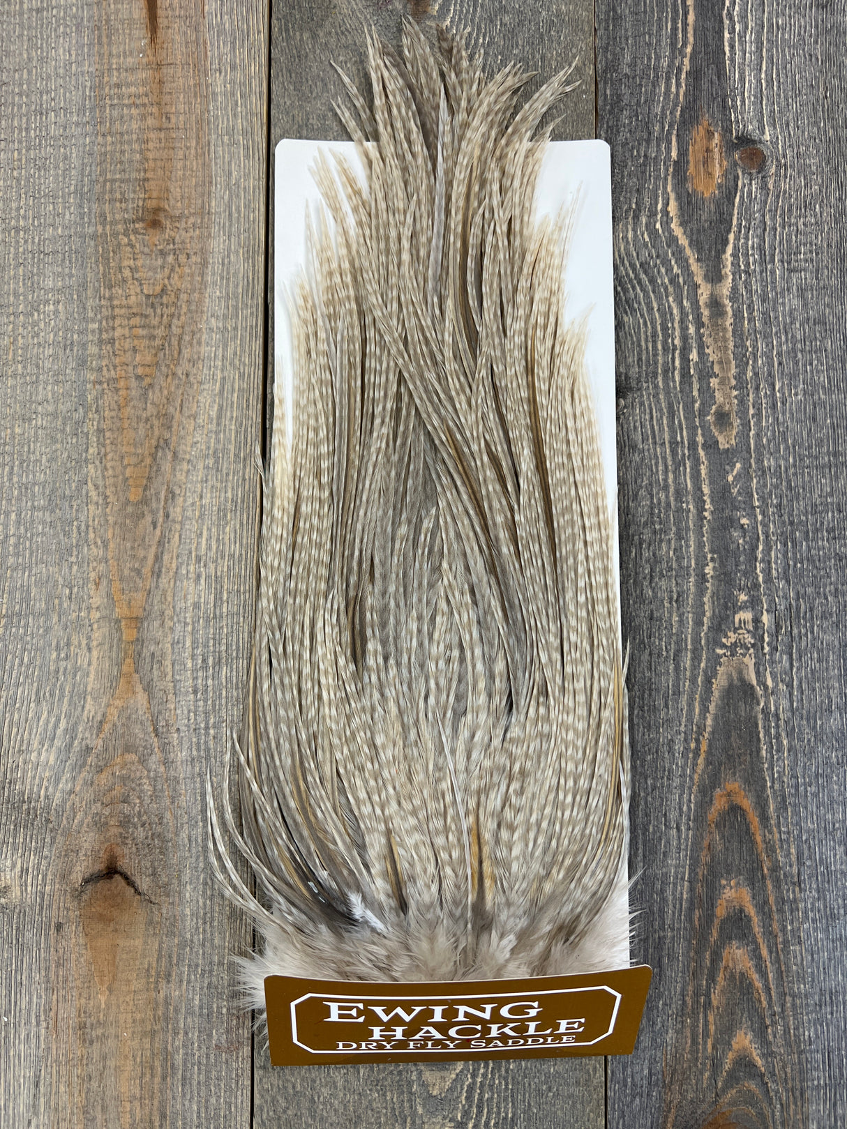 Ewing Dry Fly Saddle Barred Dun Dry Fly Hackle
