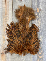 Ewing Grizzly Chickabou Patch Brown Marabou