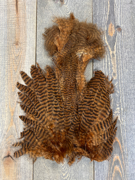 Ewing Grizzly Chickabou Patch Brown Marabou