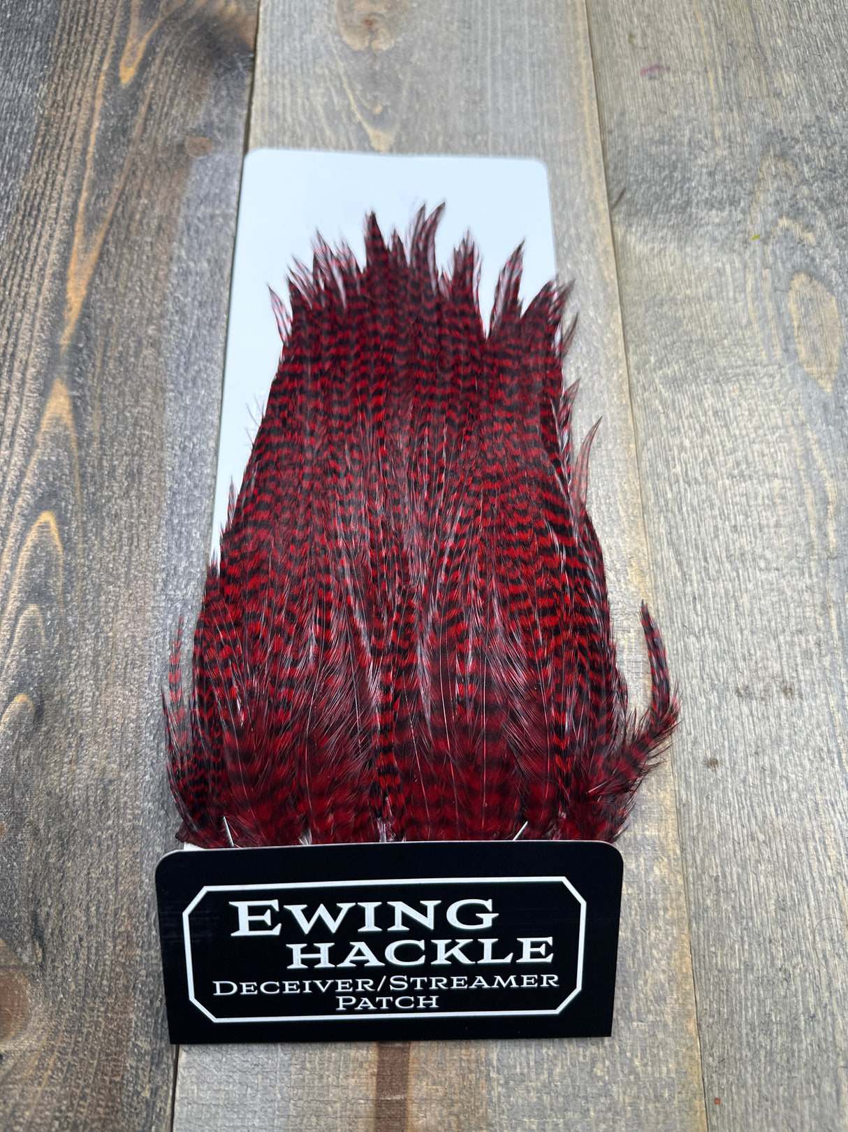 Ewing Grizzly Deceivers Red Streamer Feathers
