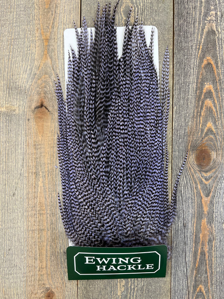 Ewing Grizzly Ewing Saddles Lavender Streamer Feathers
