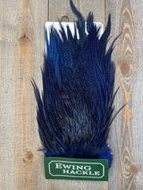 Ewing Grizzly Ewing Saddles Royal Blue Streamer Feathers