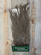 Ewing Grizzly Ewing Saddles Tan Dun Streamer Feathers