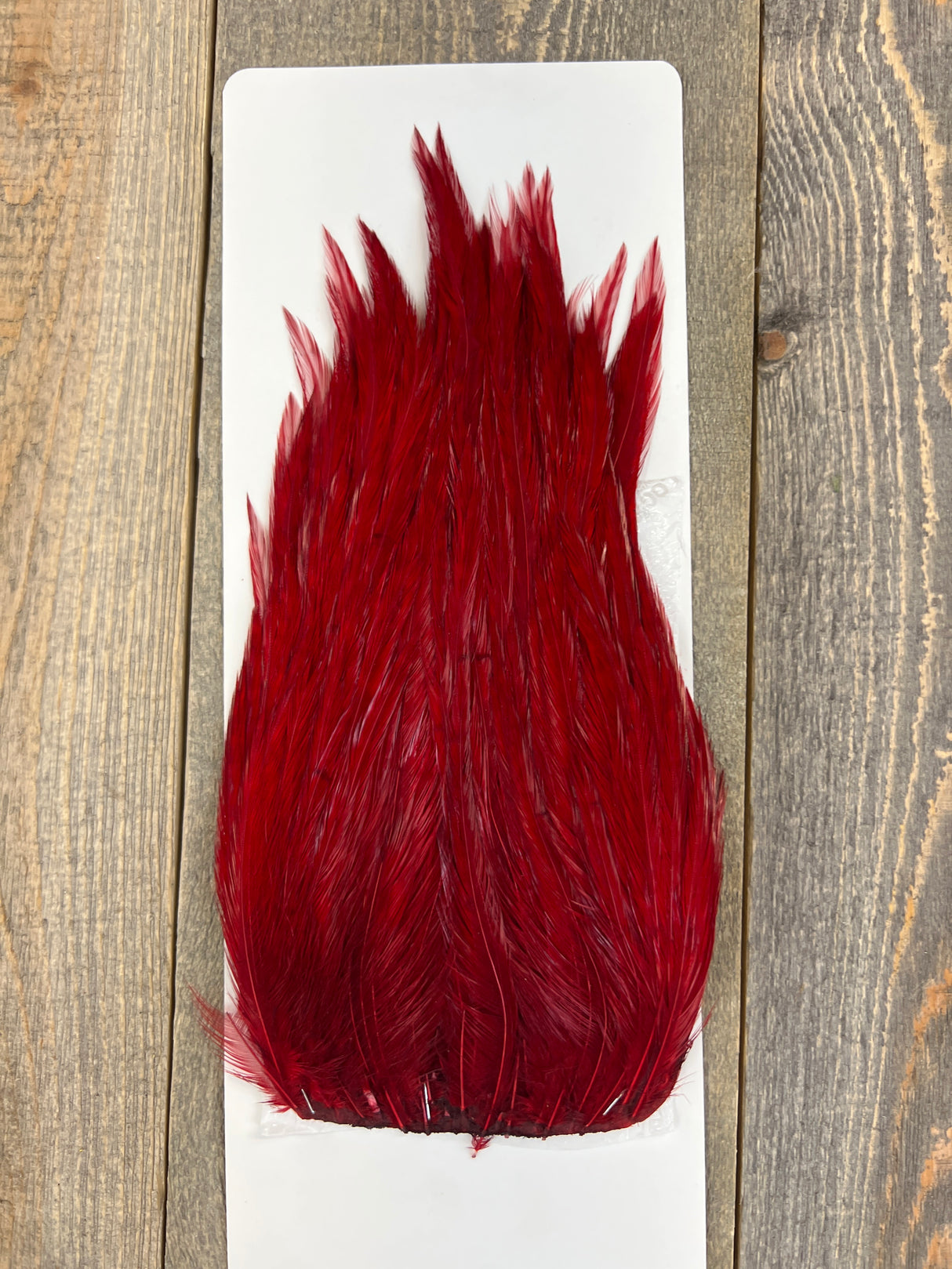 Ewing White Deceivers Red Streamer Feathers