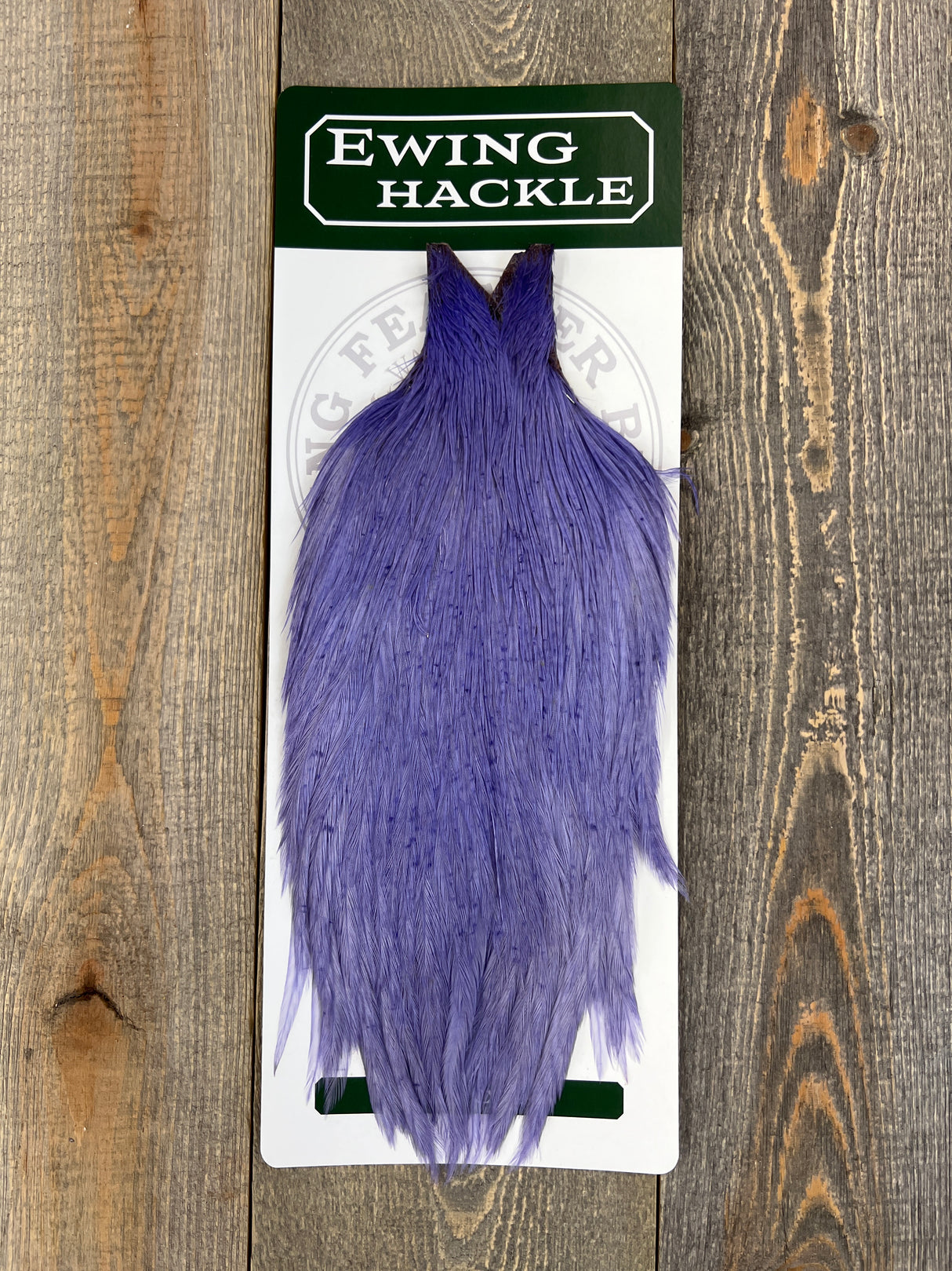 Ewing White Ewing Cape Lavender Streamer Feathers