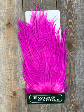 Ewing White Ewing Saddles Bright Pink Streamer Feathers