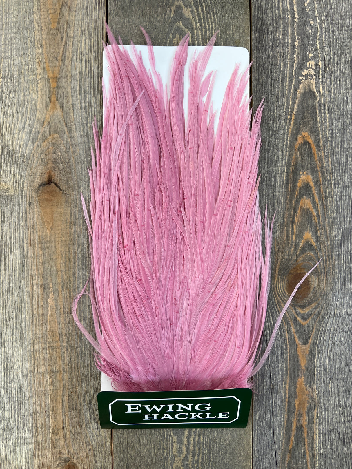 Ewing White Ewing Saddles Light Pink Streamer Feathers