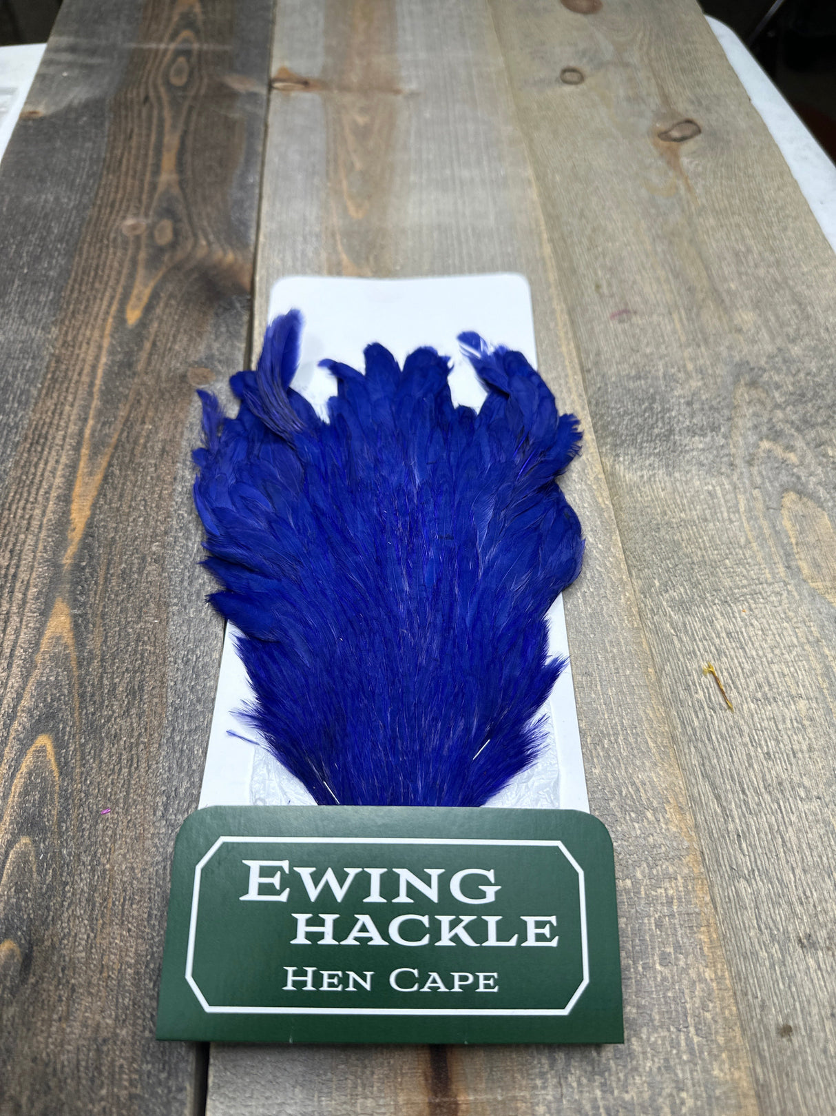 Ewing White Hen Cape Bright Purple Hen Hackle