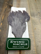 Ewing White Hen Cape Light Blue Dun Hen Hackle