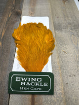 Ewing White Hen Cape Peach Hen Hackle