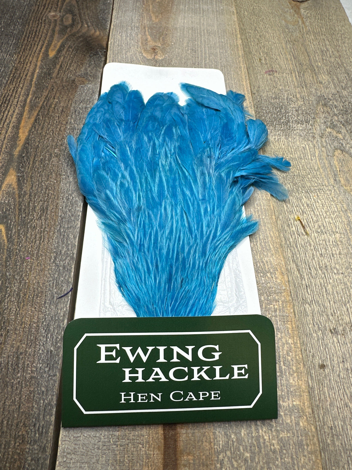 Ewing White Hen Cape Silver Doctor Blue Hen Hackle