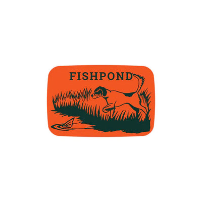 Fishpond On Point Sticker 5" Stickers
