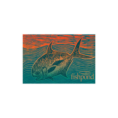 Fishpond Permit Paradise Sticker 5" Stickers
