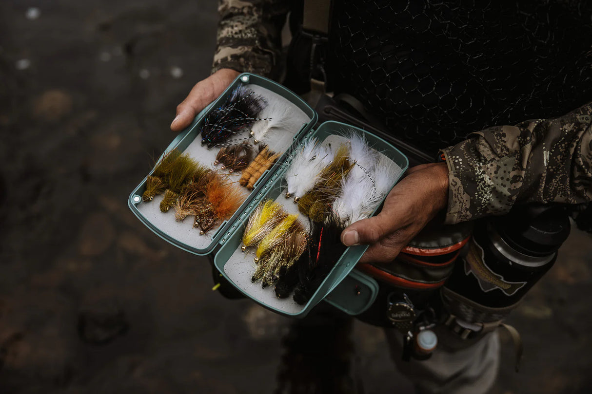 Fishpond Tacky Pescador Fly Box - Large- Dynamic Foam- Smoke Grey Fly Box