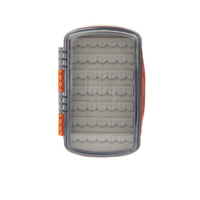 Fishpond Tacky Pescador Fly Box- Small- Clear- Burnt Orange Fly Box