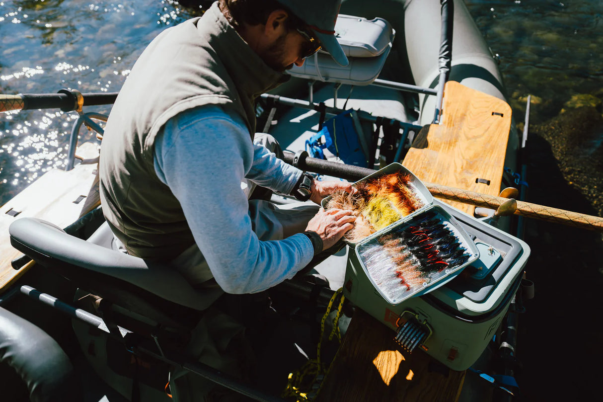 Fishpond Tacky Pescador Fly Box - XL- Dynamic Foam- Smoke Grey Fly Box