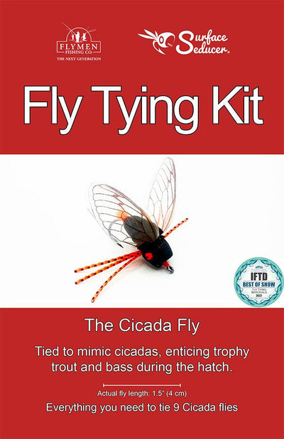 Flymen Cicada Tying Kit Tools