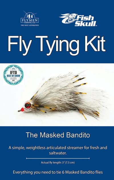 Flymen Masked Bandito Fly Tying Kit Fly Tying Kit