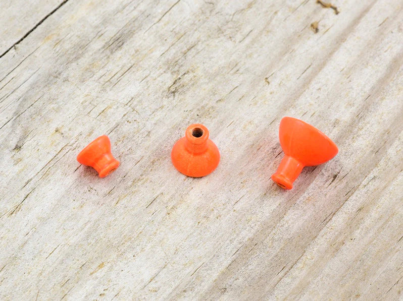 Frodin FITS Tungsten Turbo Tubes Fl Orange / S (4 mm) Tube Fly Materials & Tools