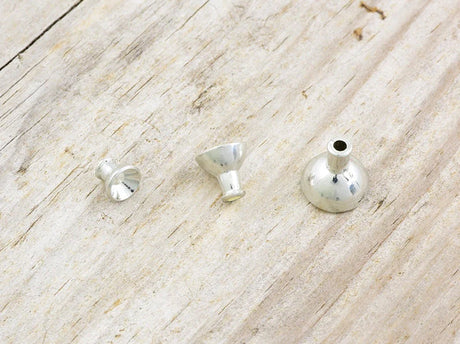 Frodin FITS Tungsten Turbo Tubes Silver / S (4 mm) Tube Fly Materials & Tools