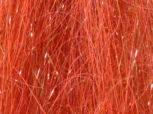 Frodin SSS Angel Hair Hot Orange In Flames Flash, Wing Materials