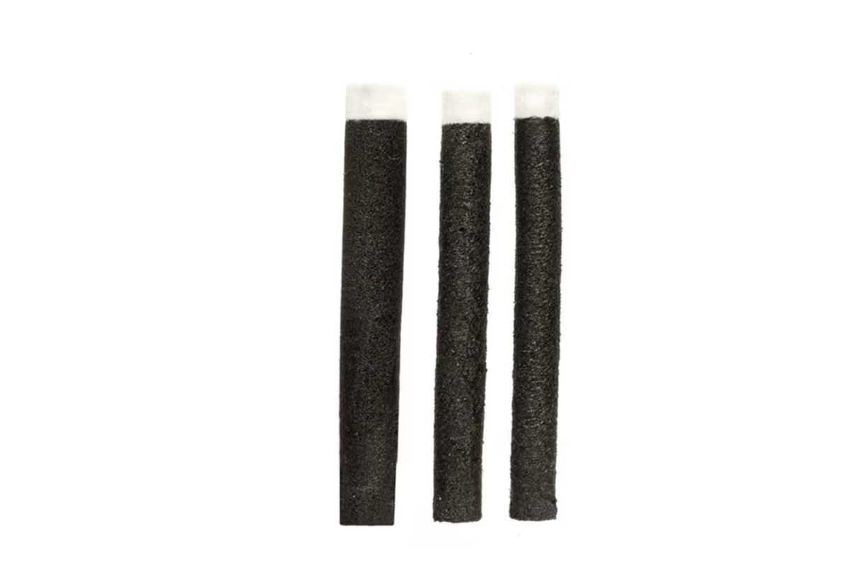 Fulling Mill Ant Body Hard Foam Black & White / 3mm Foam & Foam Bodies