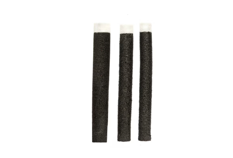 Fulling Mill Ant Body Hard Foam Black & White / 3mm Foam & Foam Bodies