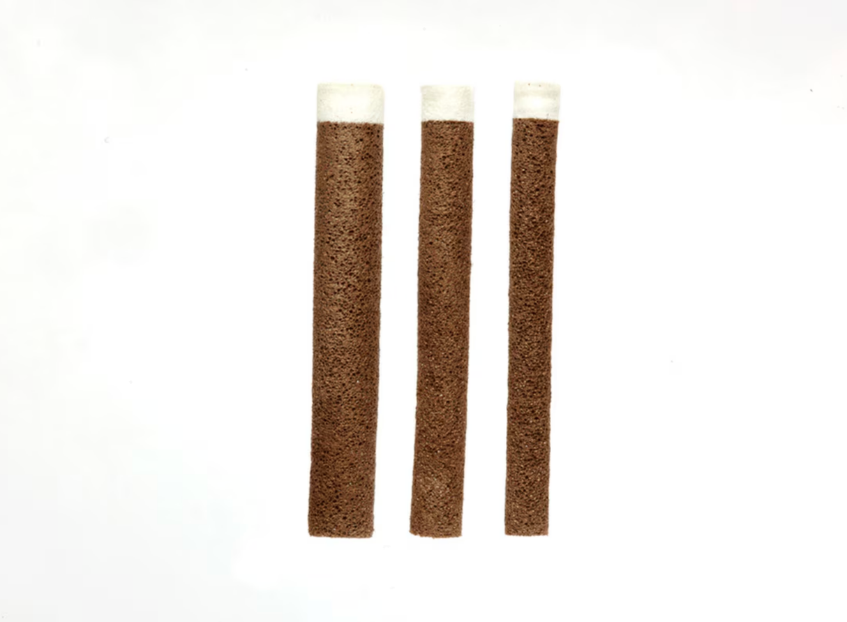 Fulling Mill Ant Body Hard Foam Brown & White / 3mm Foam & Foam Bodies