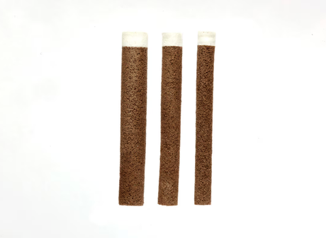 Fulling Mill Ant Body Hard Foam Brown & White / 3mm Foam & Foam Bodies
