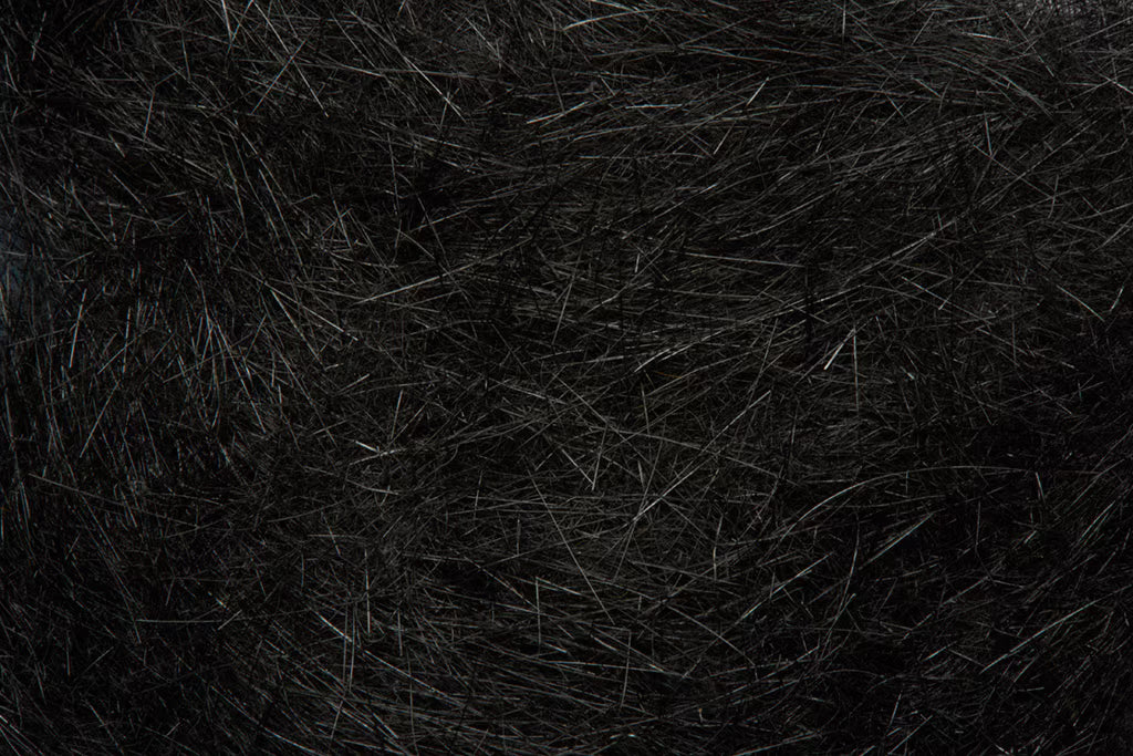 Fulling Mill Argentine Hare Dubbing Black Dubbing