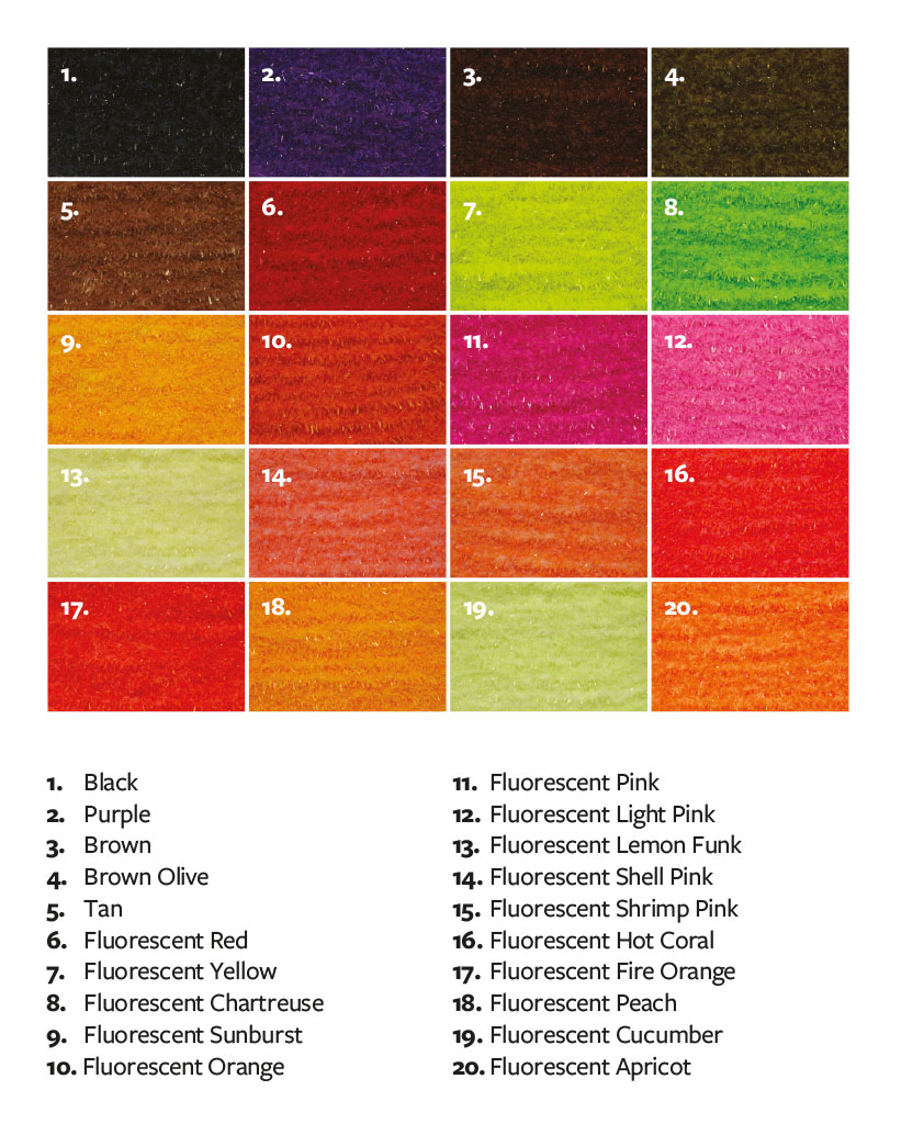 Fulling Mill Chewy Worm Chenille Chenille