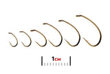 Fulling Mill Lightweight Grub Bronze Hook Barbed 50 Pack Hooks