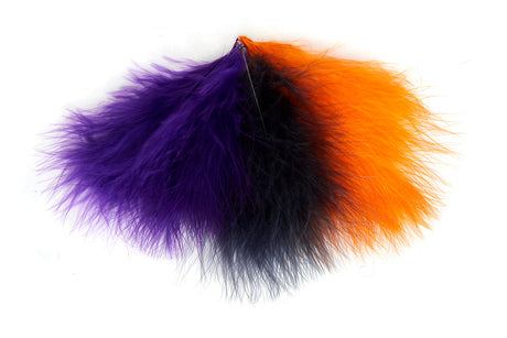 Fulling Mill Premium Marabou Bloods Saddle Hackle, Hen Hackle, Asst. Feathers