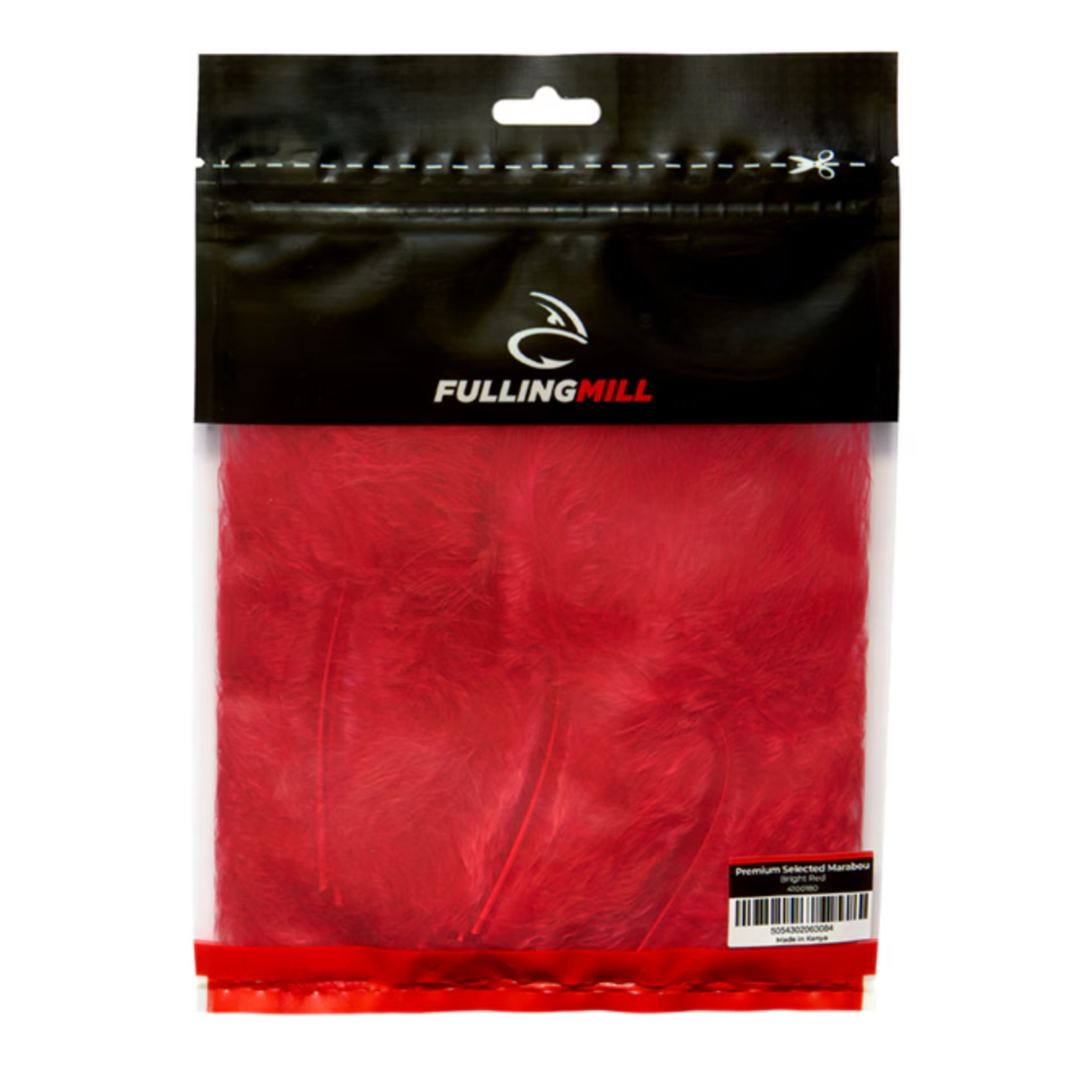 Fulling Mill Premium Selected Marabou Bright Red