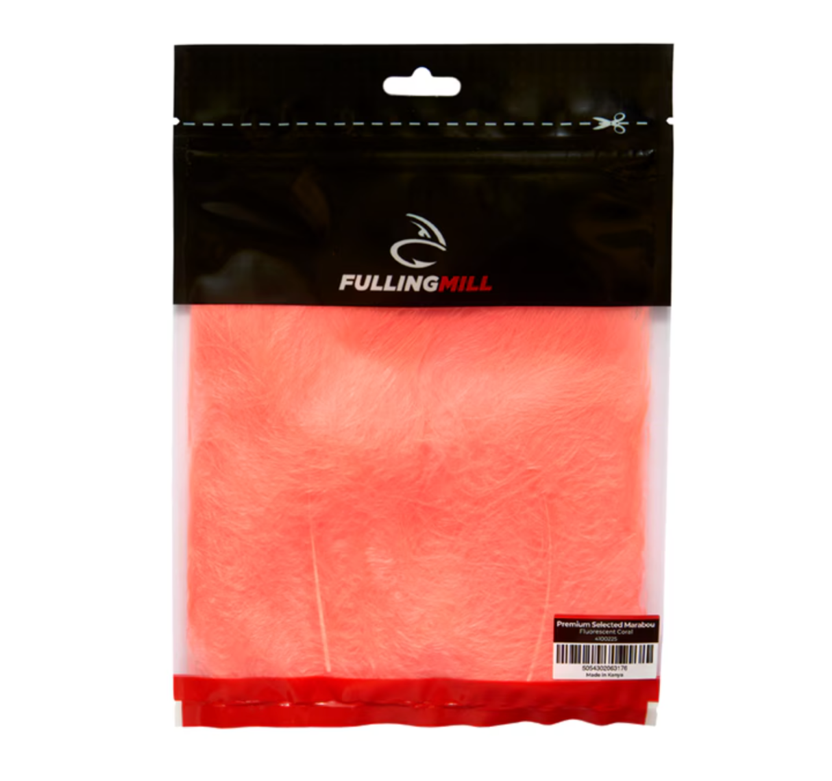 Fulling Mill Premium Selected Marabou Fluorescent Coral