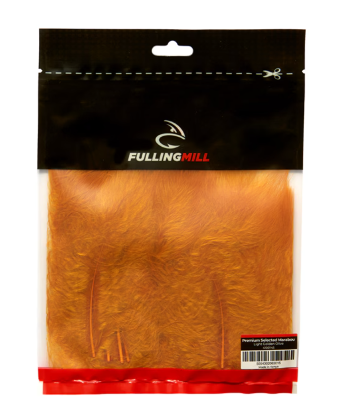 Fulling Mill Premium Selected Marabou Light Golden Olive