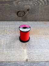 Fulling Mill Pro Floss 110 Denier Fluorescent Safety Red Threads