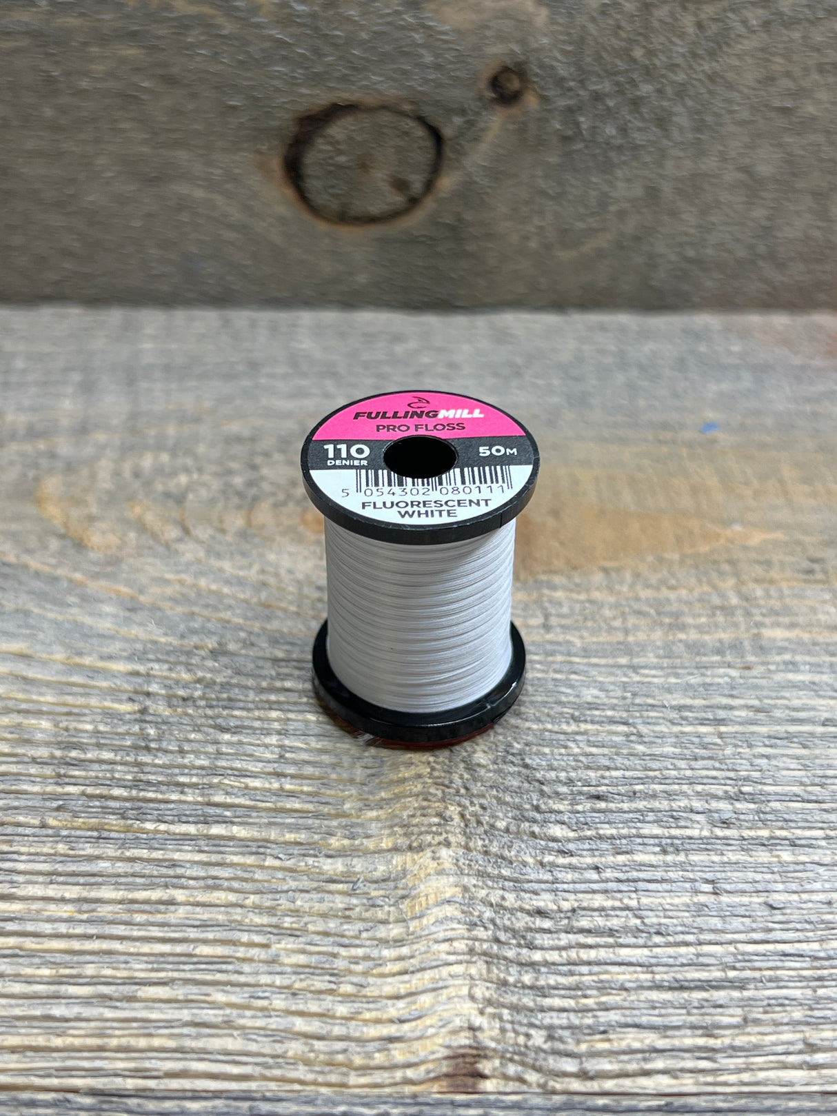 Fulling Mill Pro Floss 110 Denier Fluorescent White Threads