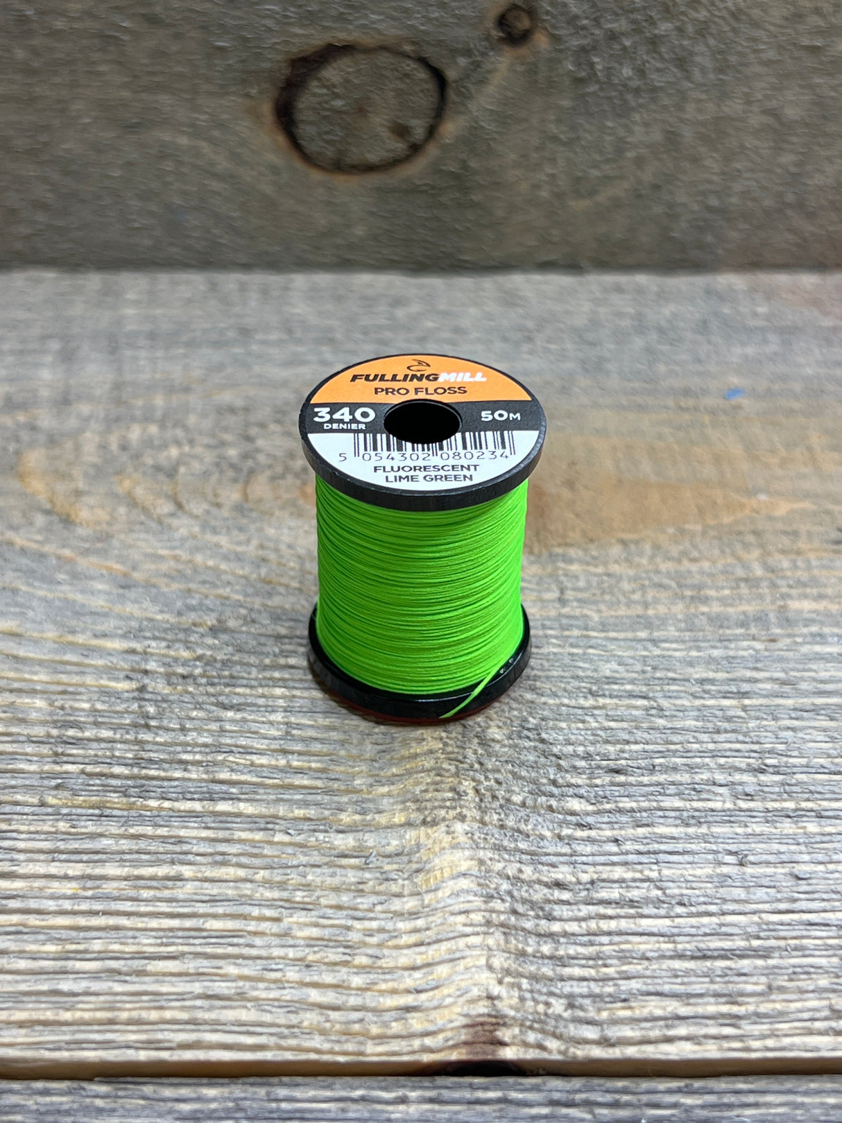 Fulling Mill Pro Floss 340 Denier Fluorescent Lime Green Threads