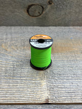 Fulling Mill Pro Floss 340 Denier Fluorescent Lime Green Threads