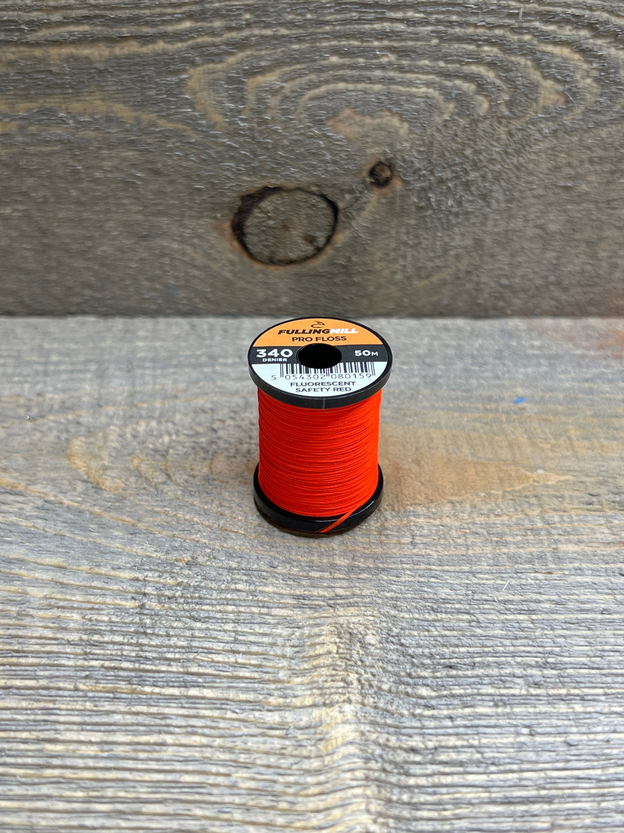 Fulling Mill Pro Floss 340 Denier Fluorescent Safety Red Threads