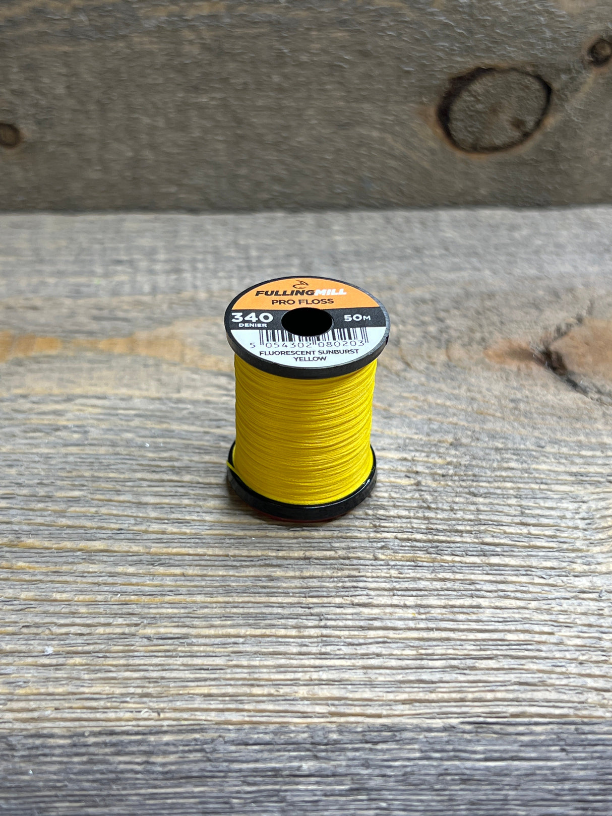 Fulling Mill Pro Floss 340 Denier Fluorescent Sunburst Yellow Threads