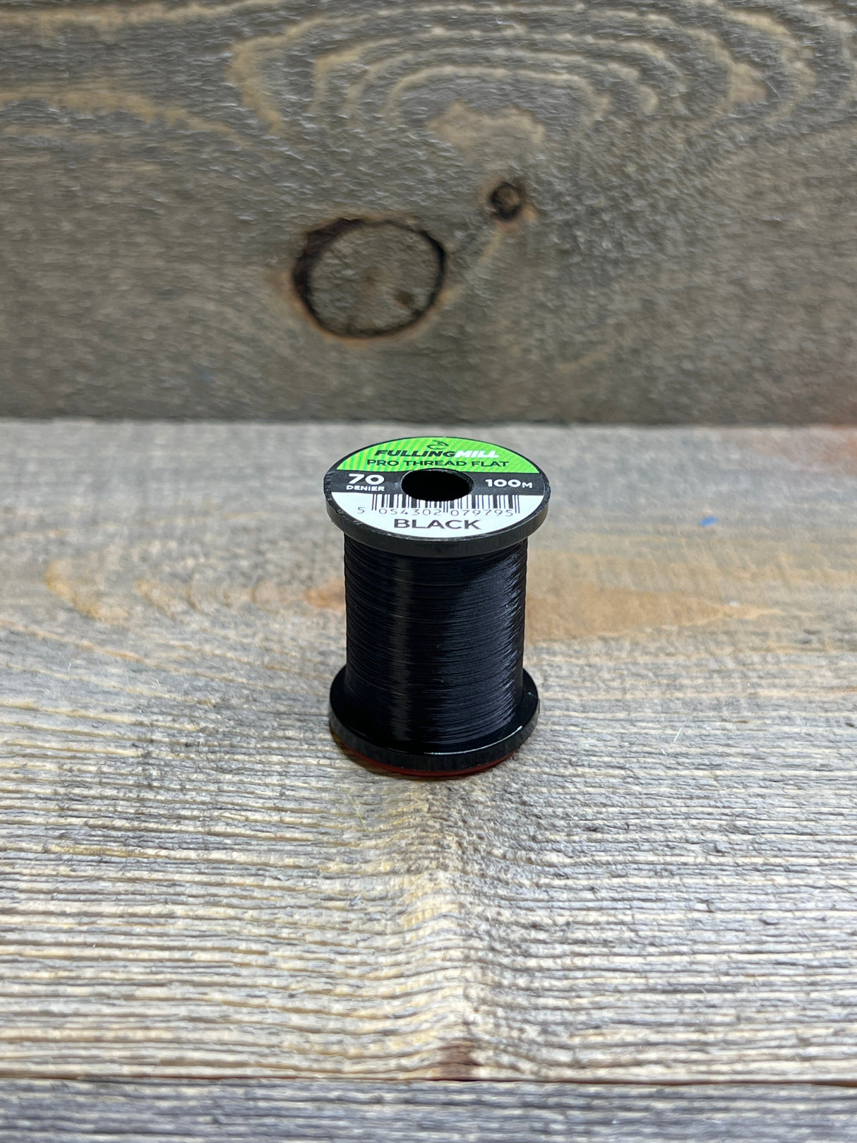 Fulling Mill Pro Thread Flat 70 Denier Black Threads