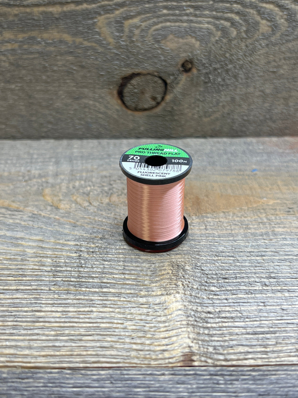 Fulling Mill Pro Thread Flat 70 Denier Fluorescent Shell Pink Threads