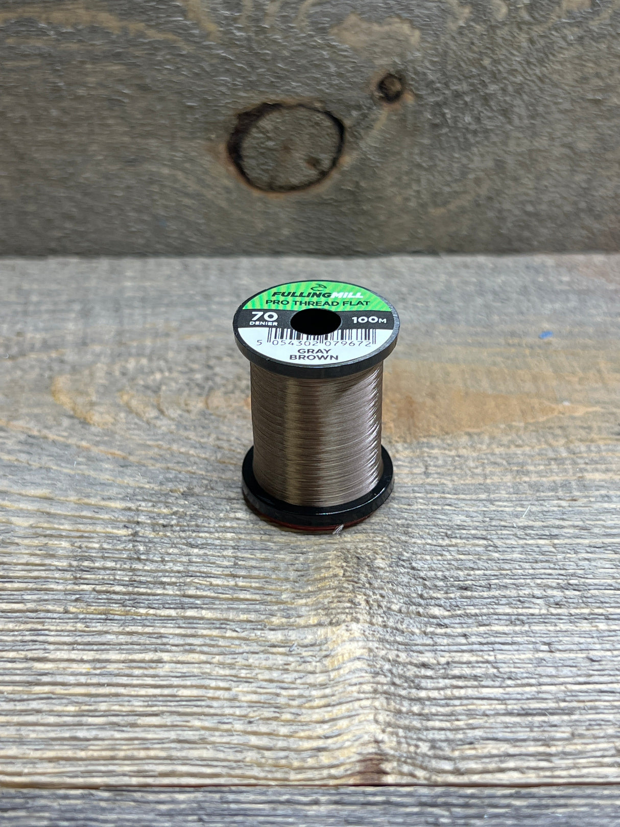 Fulling Mill Pro Thread Flat 70 Denier Gray Brown Threads