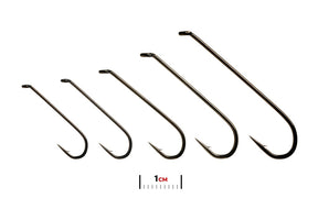 Fulling Mill Stealth Streamer Hook Non Reflective Black Hooks
